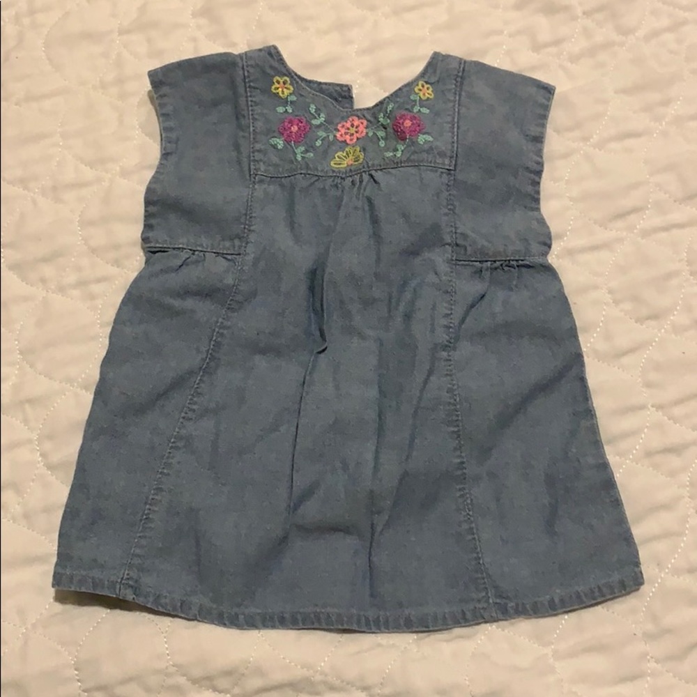 Girls denim dress